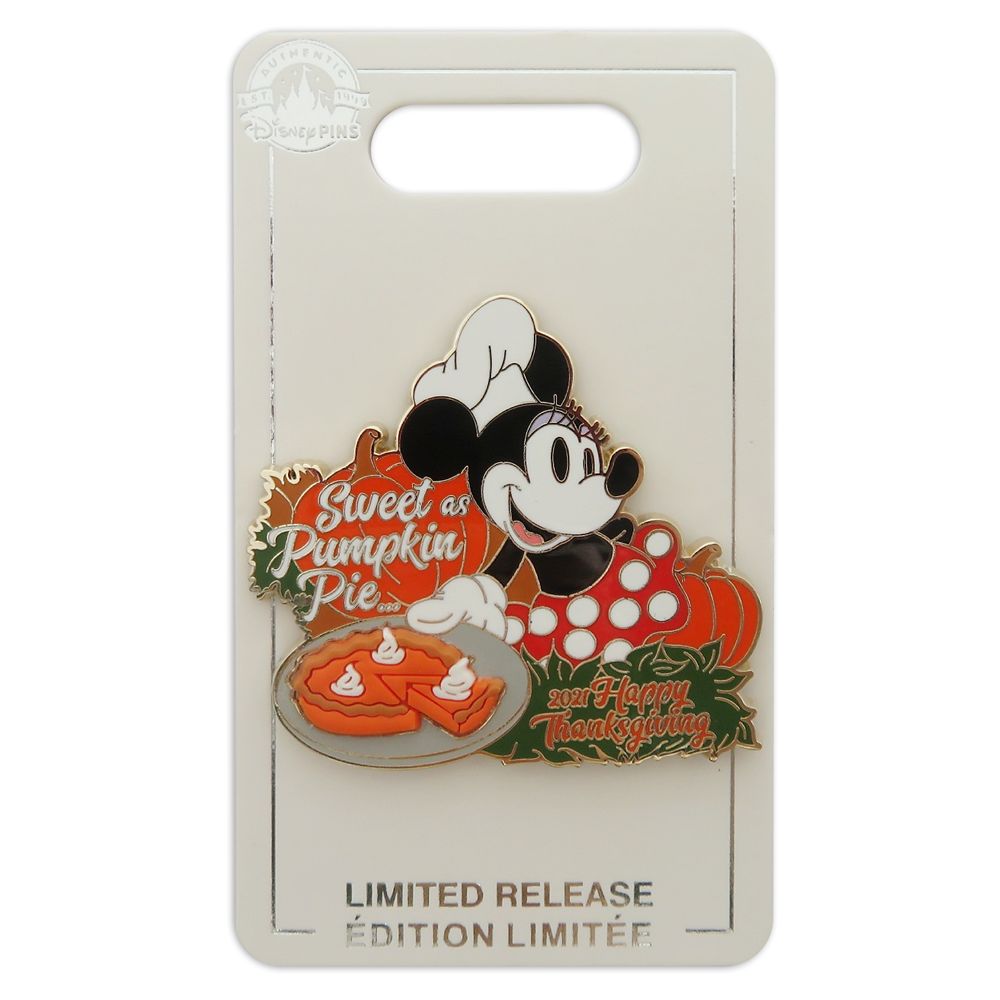 Minnie Mouse Thanksgiving 2021 Pin – Limited Release