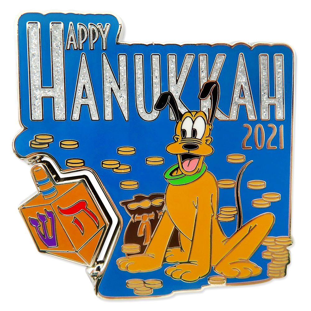 Pluto Hanukkah 2021 Pin – Limited Release