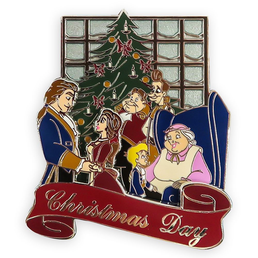 Beauty and the Beast Cast Pin – Christmas Day 2021 – Limited Release