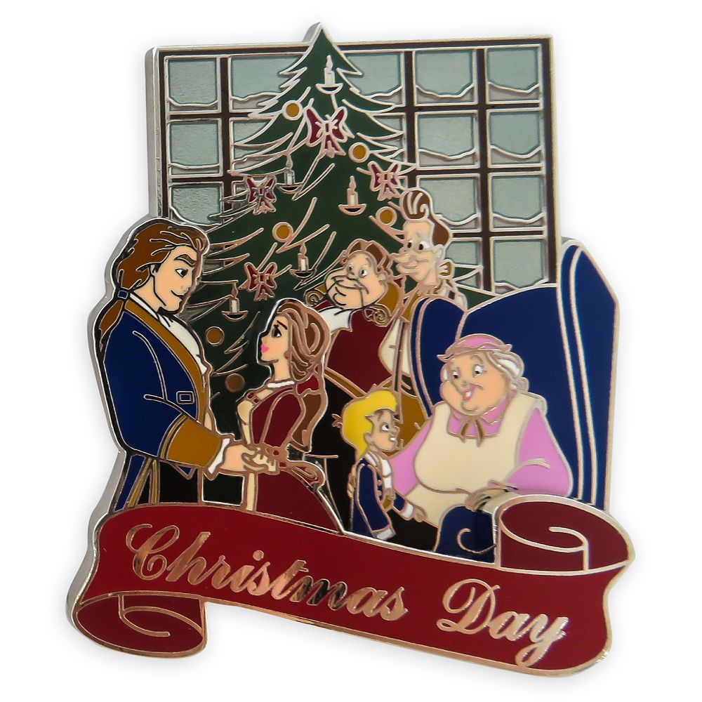 Beauty and the Beast Cast Pin – Christmas Day 2021 – Limited Release