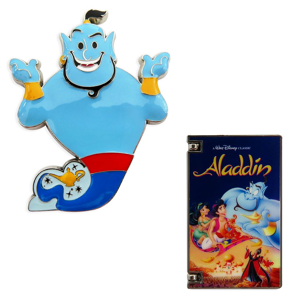 Genie VHS Pin Set – Aladdin – Limited Release