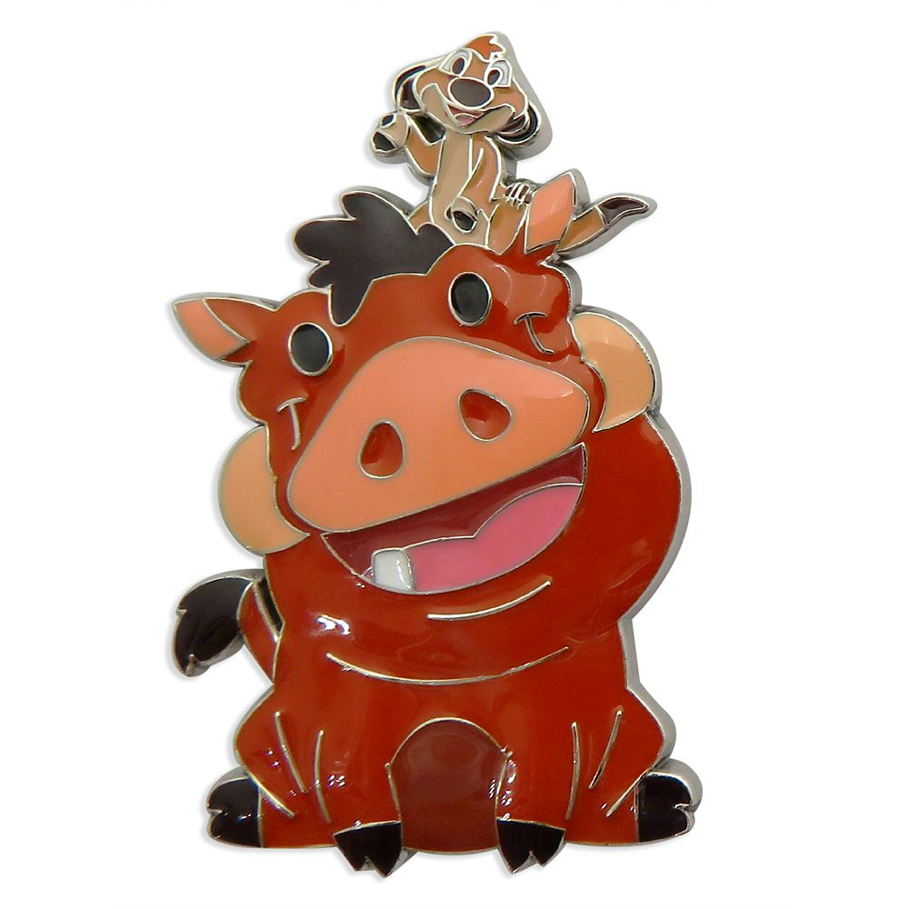 Timon and Pumbaa VHS Pin Set – The Lion King – Limited Release