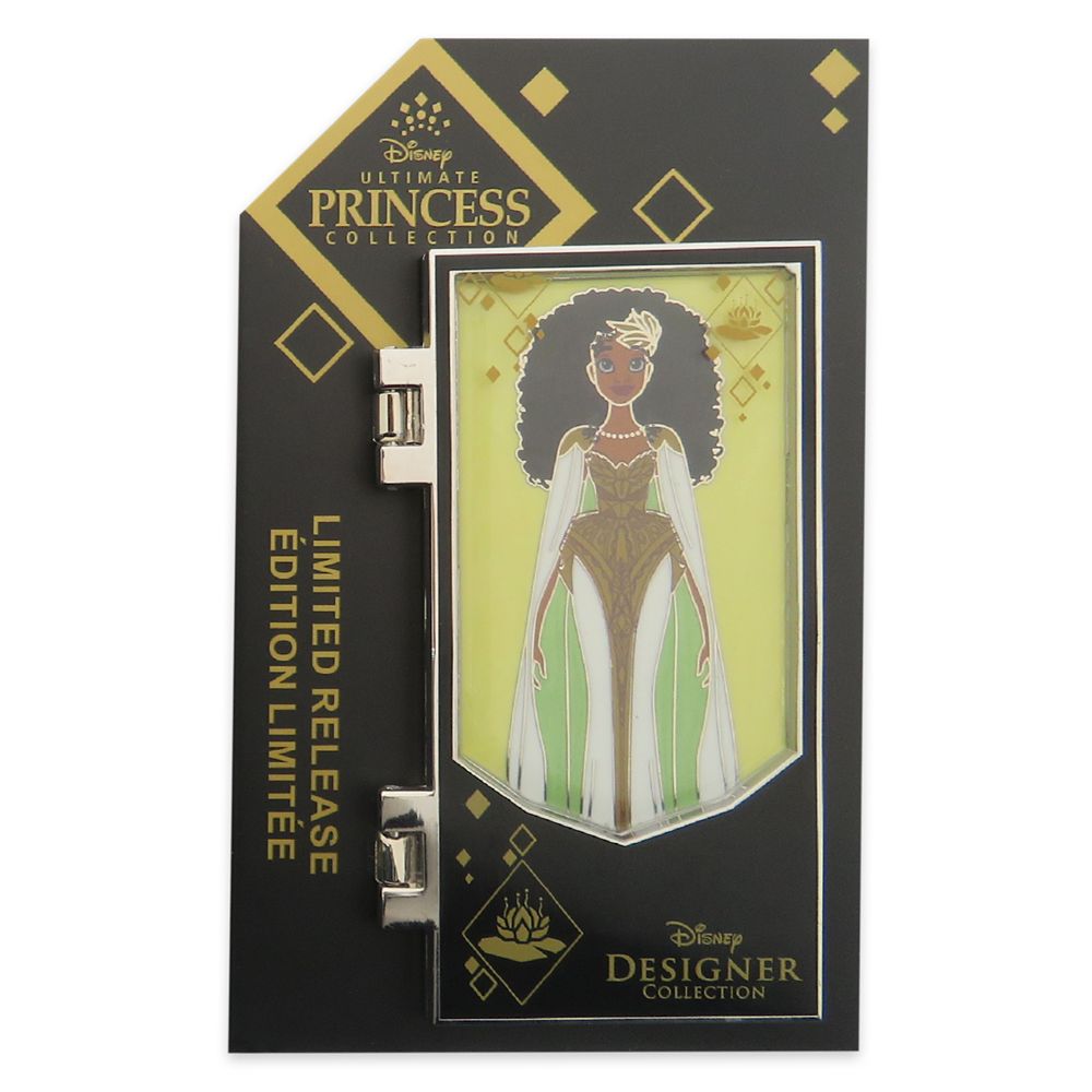 Disney Designer Collection Tiana Hinged Pin – The Princess and the Frog – Disney Ultimate Princess Celebration – Limited Release