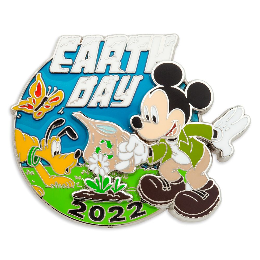 Mickey Mouse and Pluto Earth Day Pin – Limited Release released today