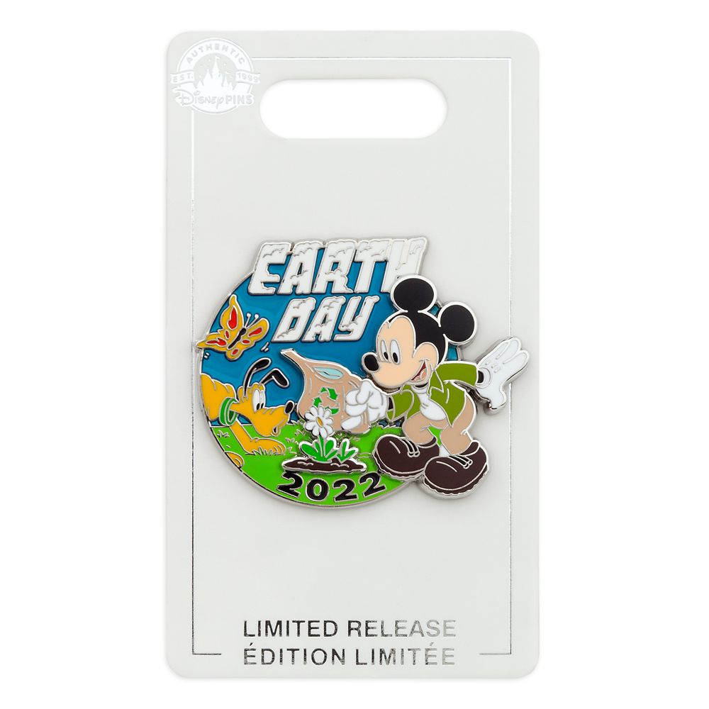 Mickey Mouse and Pluto Earth Day Pin – Limited Release