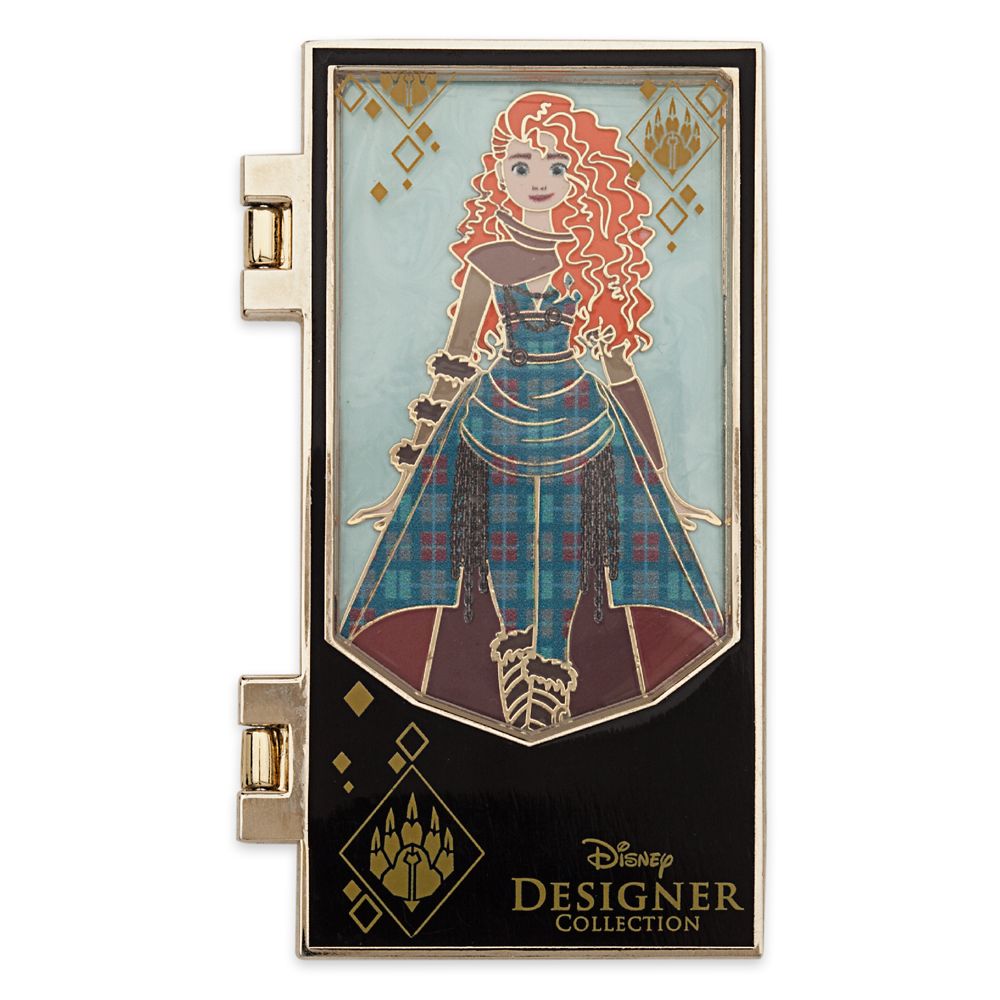 Disney Designer Collection Merida Hinged Pin  Brave  Disney Ultimate Princess Celebration  Limited Release