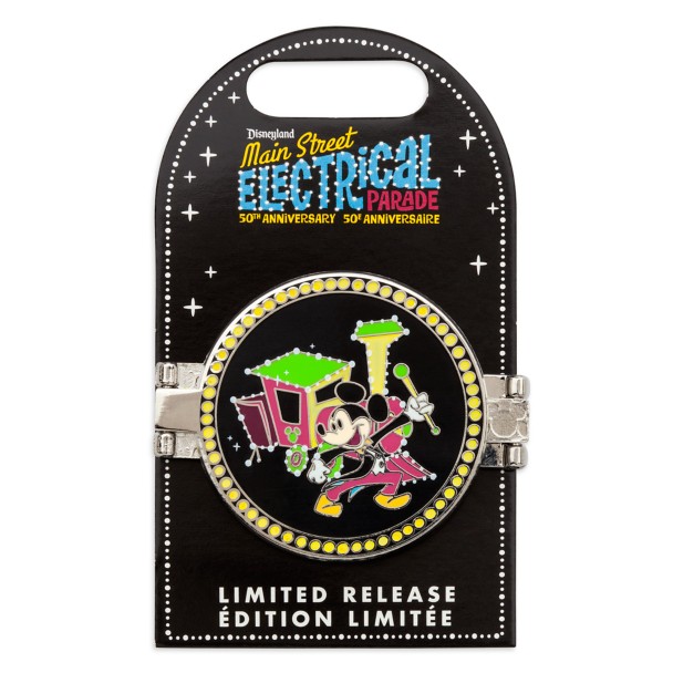The Main Street Electrical Parade 50th Anniversary Folding Pin – Limited Release