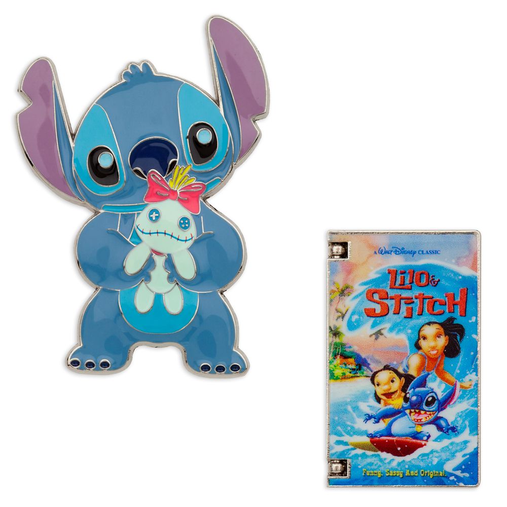 Stitch VHS Pin Set – Lilo & Stitch – Limited Release