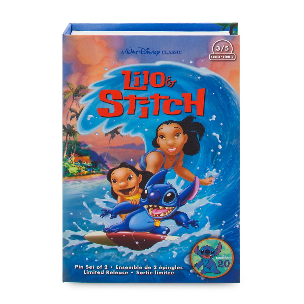 Stitch VHS Pin Set – Lilo & Stitch – Limited Release