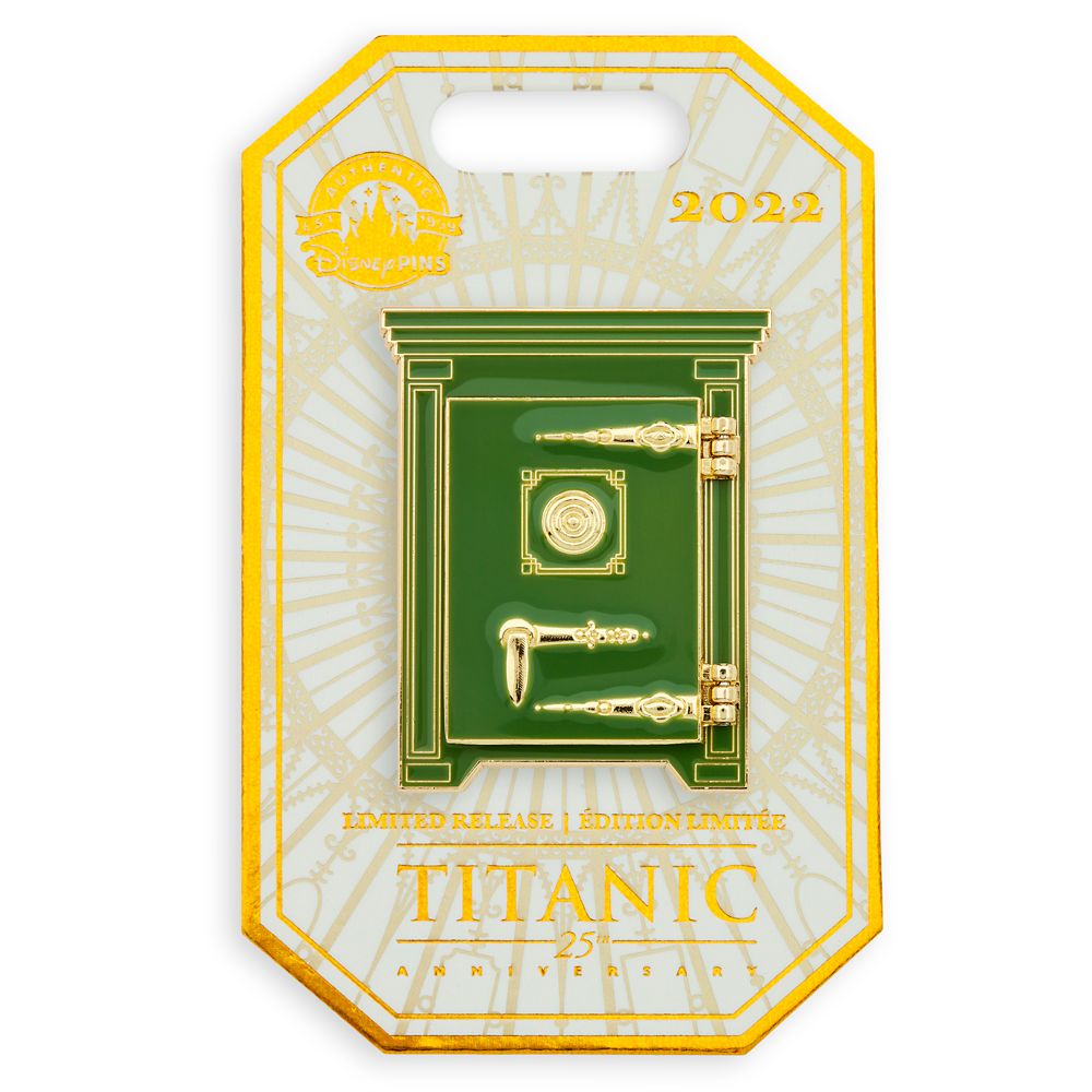 Titanic 25th Anniversary Heart of the Ocean Pin – Limited Release