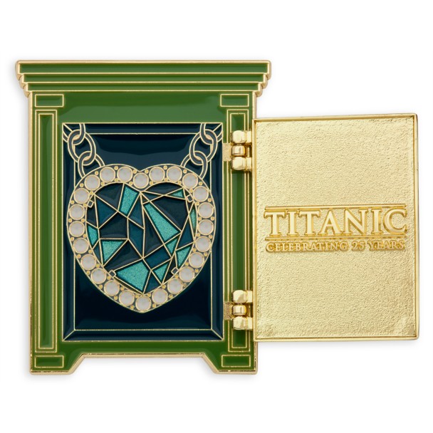 Titanic 25th Anniversary Heart of the Ocean Pin – Limited Release