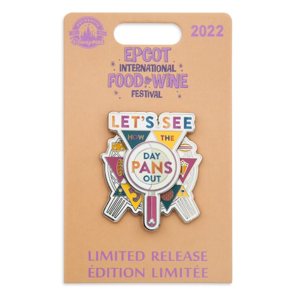 EPCOT International Food & Wine Festival 2022 Pin – Limited Release