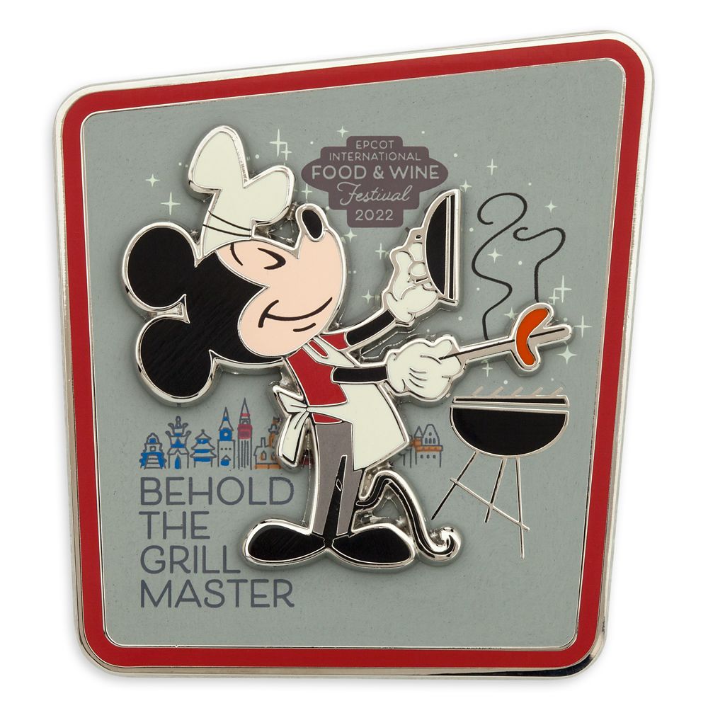 Mickey Mouse Pin – EPCOT International Food & Wine Festival 2022 – Limited Release is here now