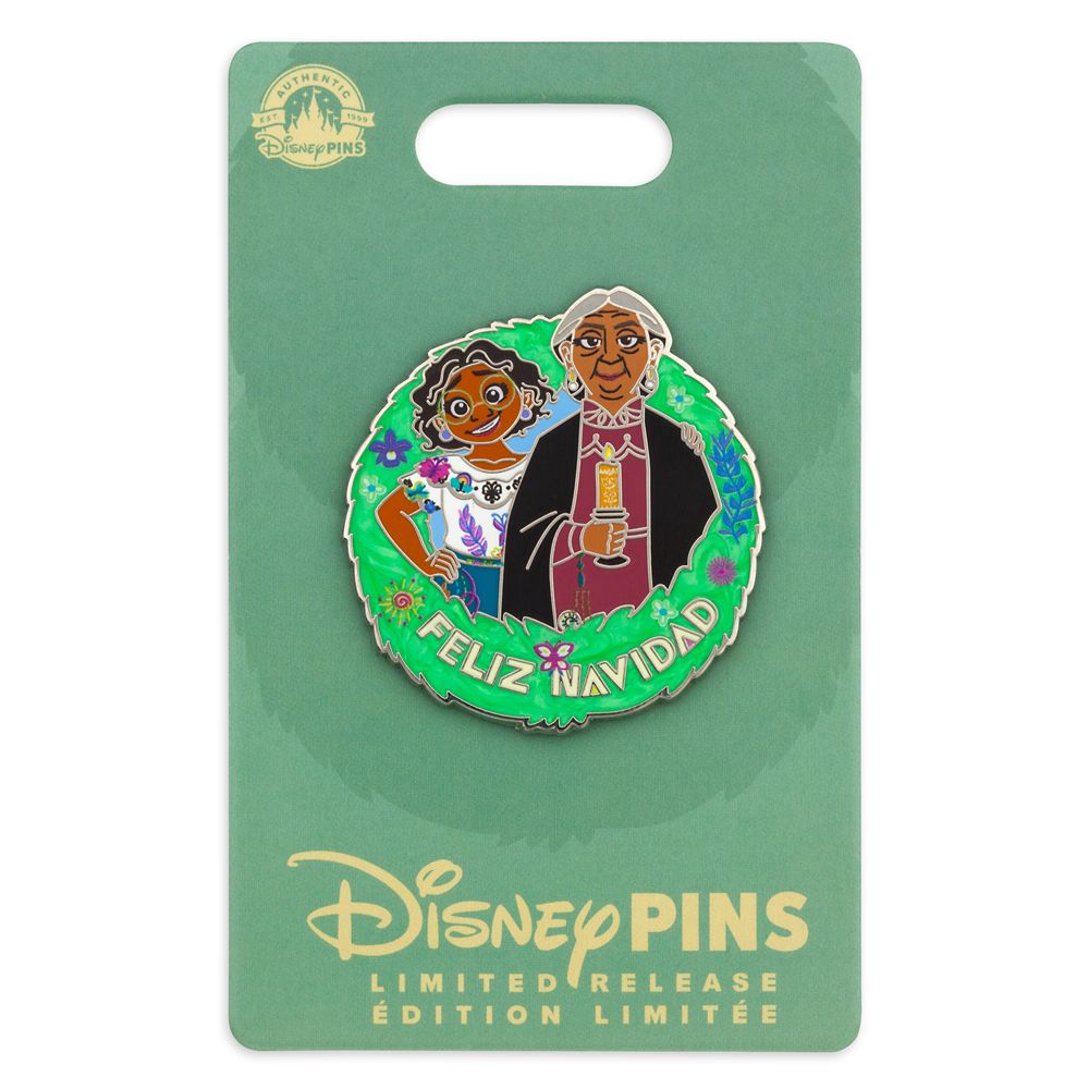 Maribel and Abuela Alma Madrigal Holiday Pin – Encanto – Limited Release