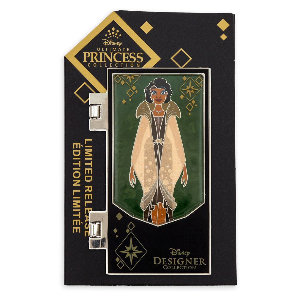 Tiana Hinged Pin – The Princess and the Frog – Disney Designer Collection – Limited Release