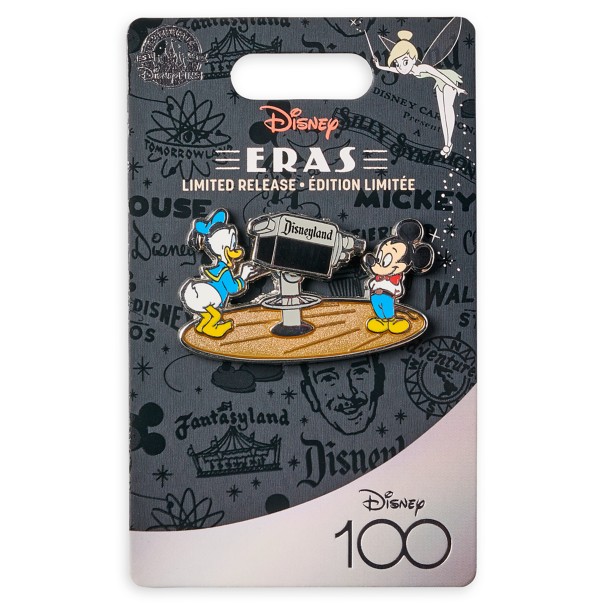 Mickey Mouse and Donald Duck Pin – Walt Disney's Disneyland – Disney100 – Limited Release