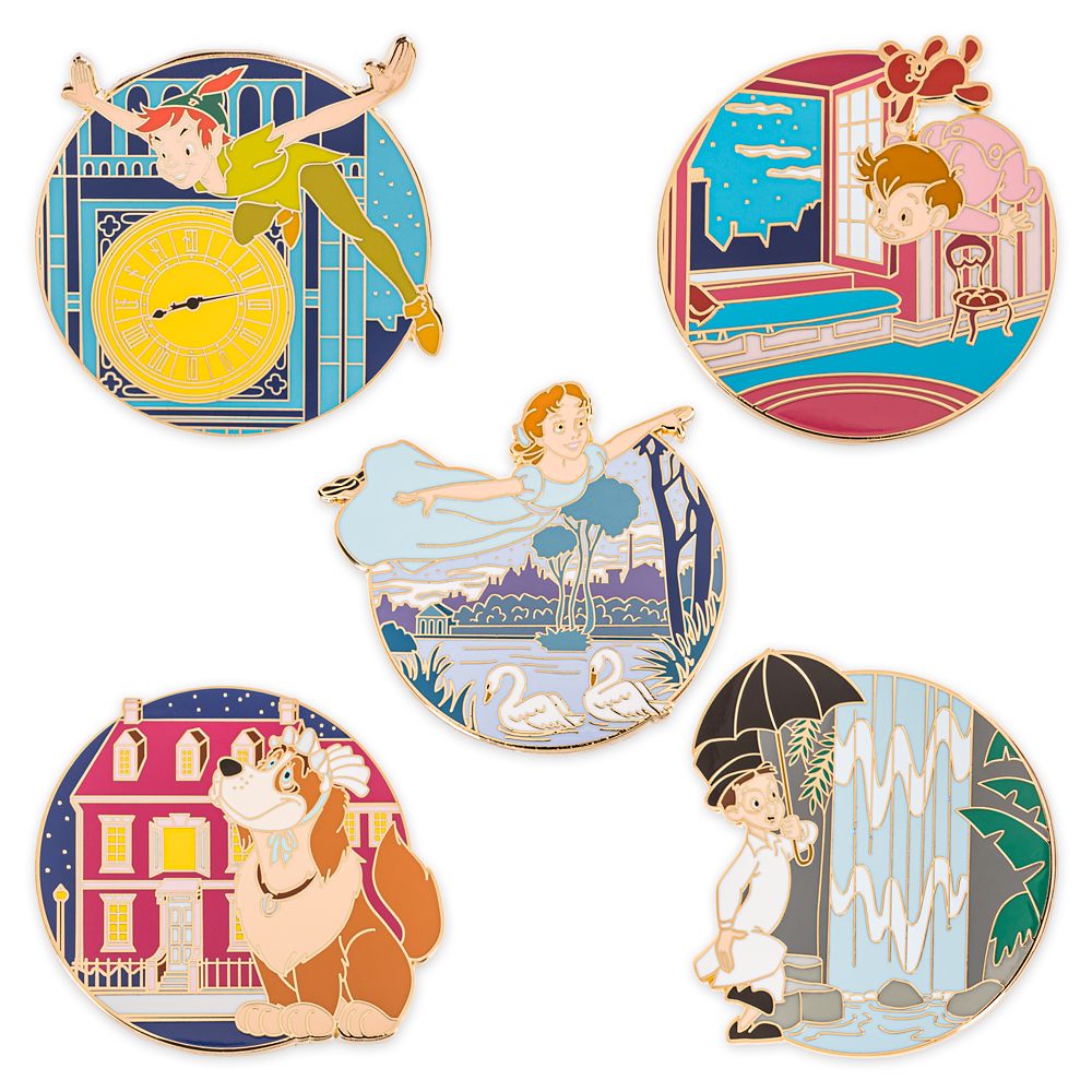 Peter Pan Mystery Pin Blind Pack – 2-Pc. – Limited Release