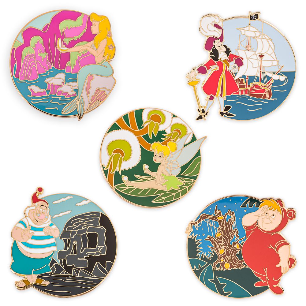 Peter Pan Mystery Pin Blind Pack – 2-Pc. – Limited Release