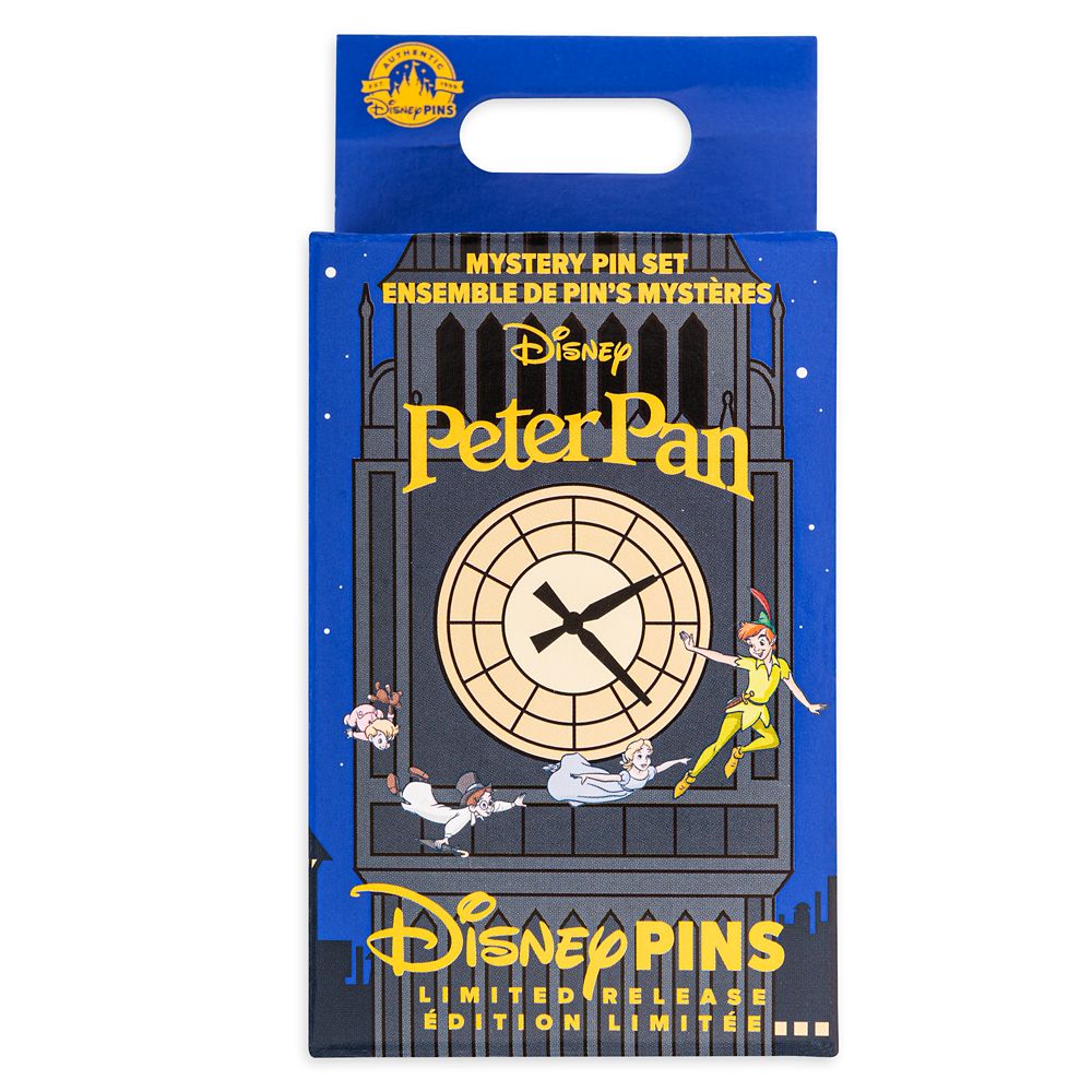 Peter Pan Mystery Pin Blind Pack – 2-Pc. – Limited Release