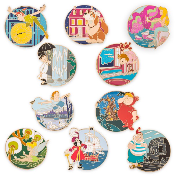 Peter Pan Mystery Pin Blind Pack – 2-Pc. – Limited Release