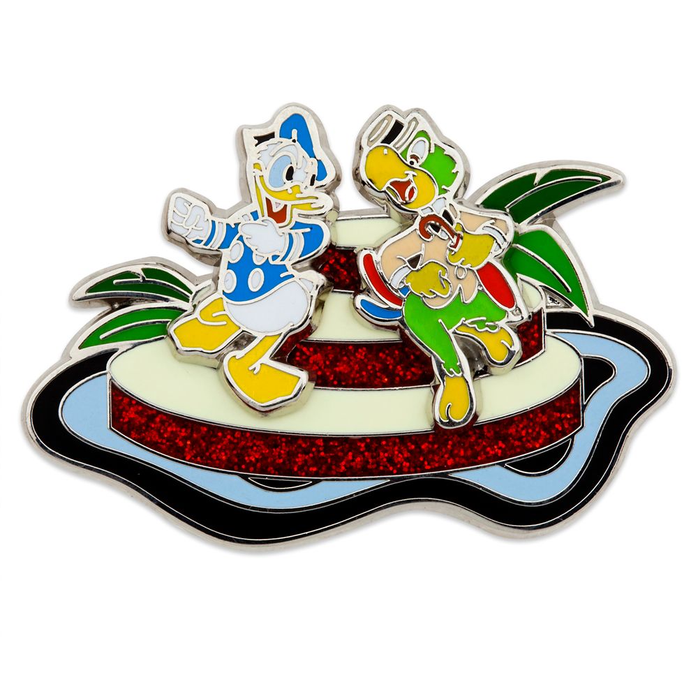 Donald Duck and José Carioca Pin – Saludos Amigos 80th Anniversary – Limited Edition is available online for purchase