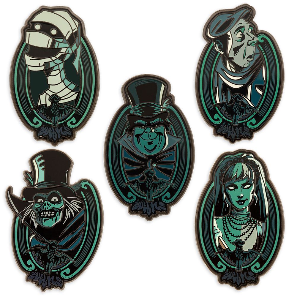 The Haunted Mansion Ghost Portraits Mystery Pin Blind Pack – 2-Pc. – Limited Release