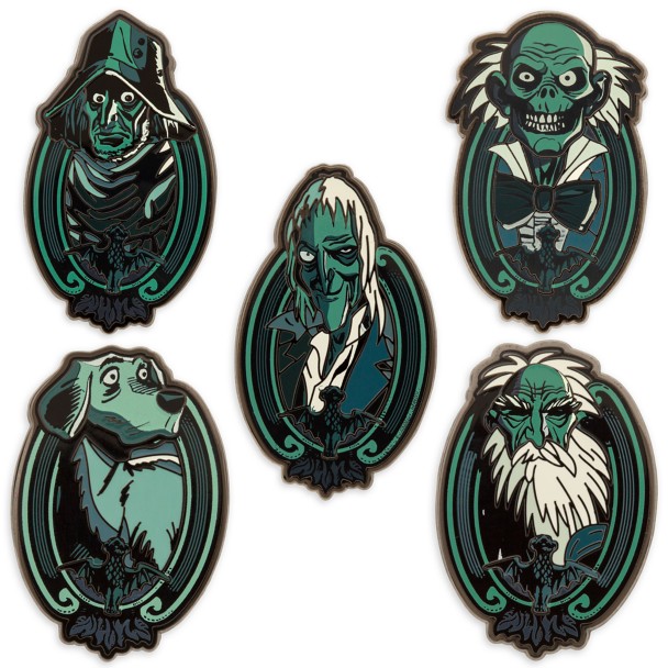 The Haunted Mansion Ghost Portraits Mystery Pin Blind Pack – 2-Pc. – Limited Release
