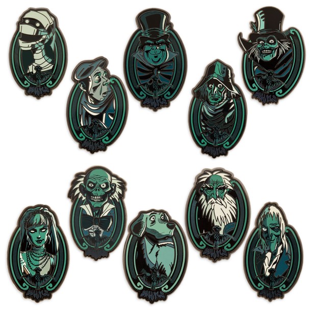 The Haunted Mansion Ghost Portraits Mystery Pin Blind Pack – 2-Pc. – Limited Release