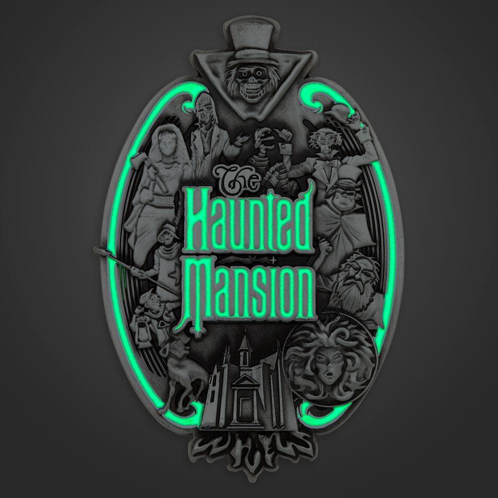 The Haunted Mansion Glow-in-the-Dark Jumbo Pin – Limited Release