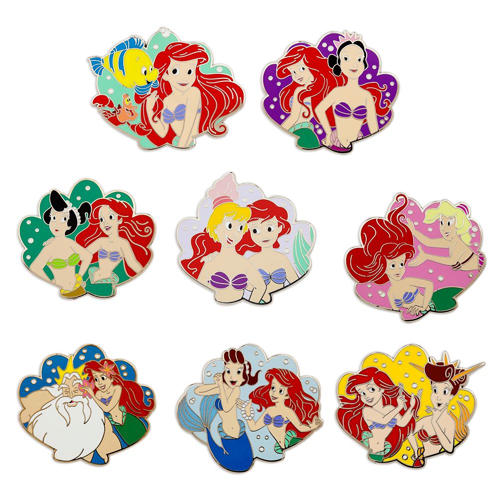 The Little Mermaid Mystery Pin Blind Pack – 2-Pc.