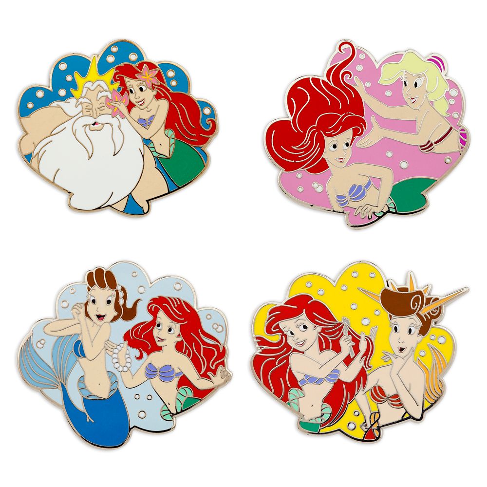 The Little Mermaid Mystery Pin Blind Pack – 2-Pc.