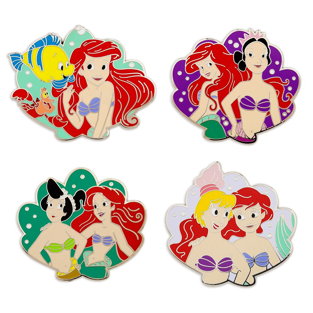 The Little Mermaid Mystery Pin Blind Pack – 2-Pc.