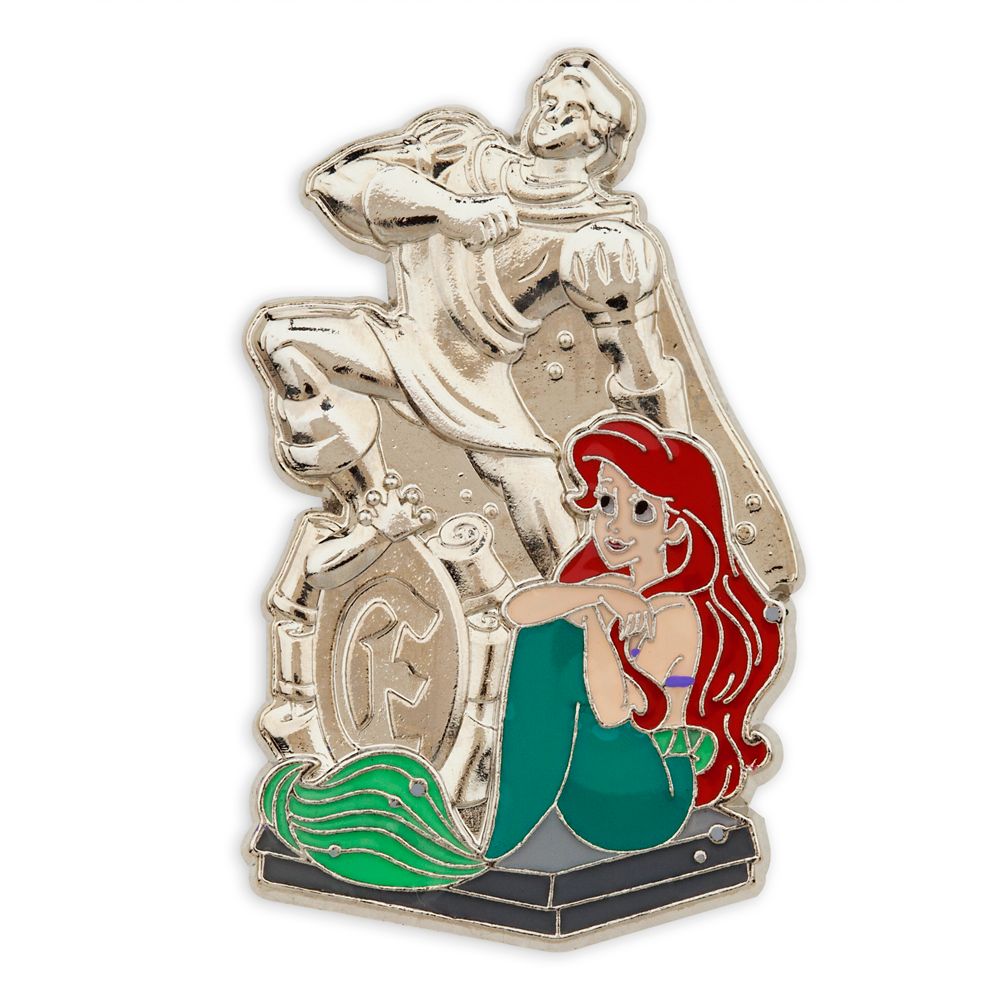 Ariel and Prince Eric Statue Pin – The Little Mermaid