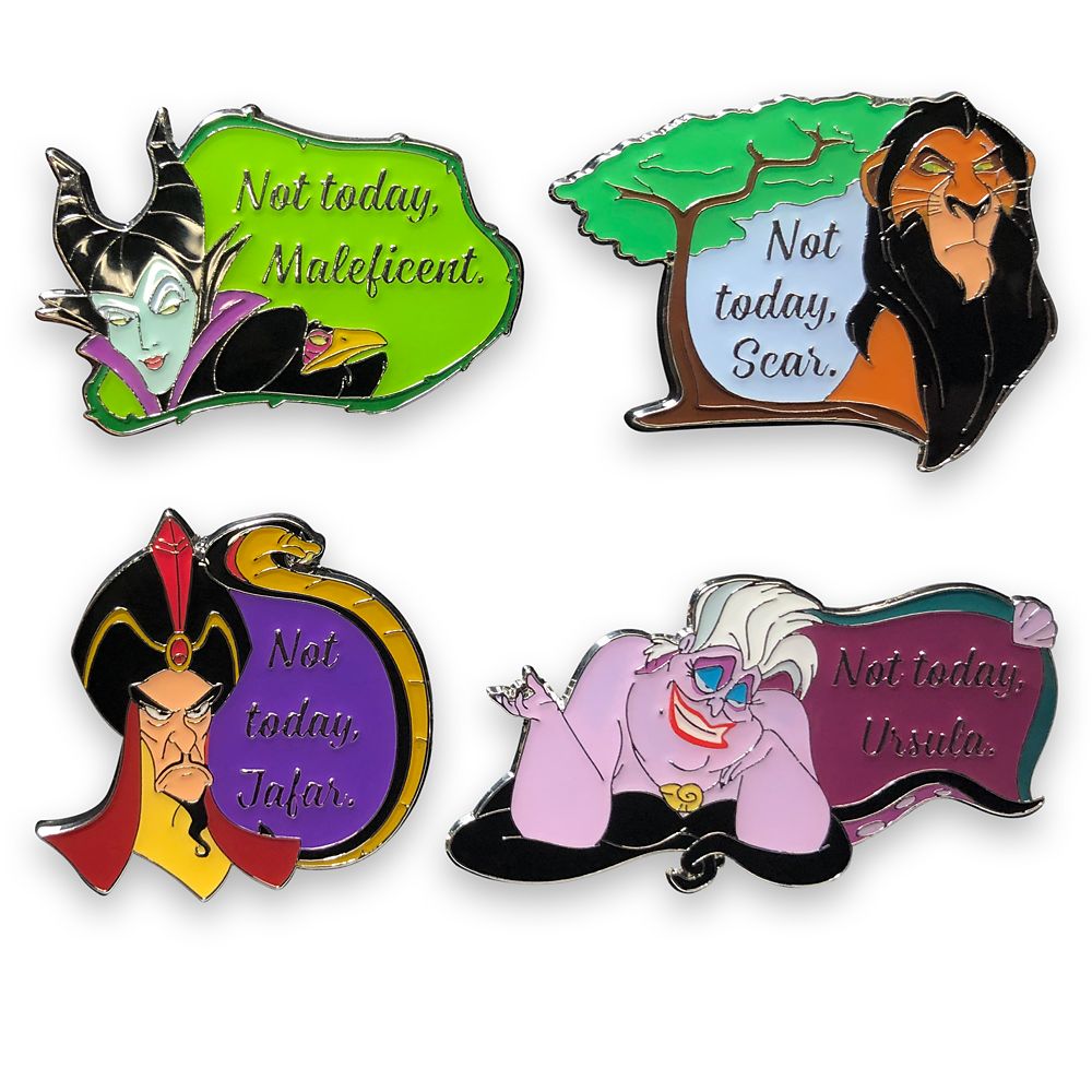 Disney Villains Flair Pin Set – Buy Now