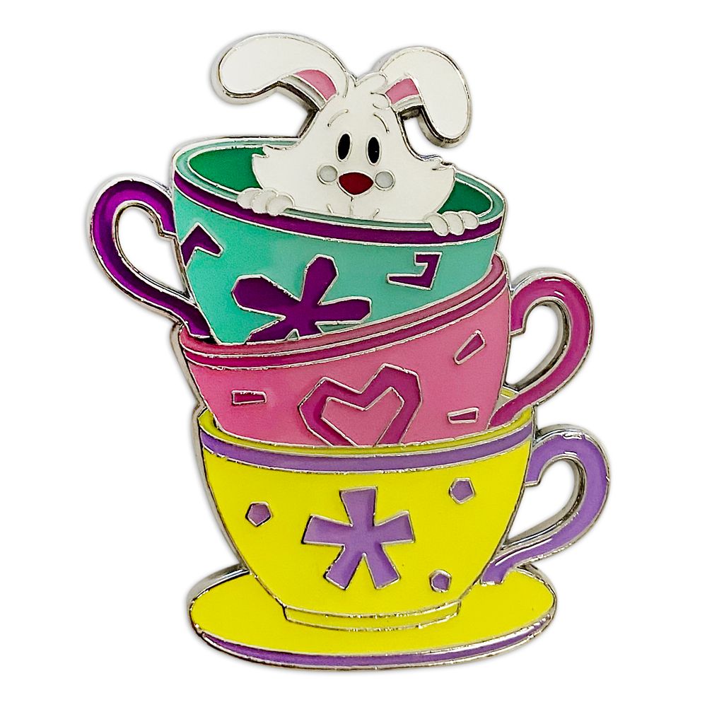 Mad Tea Party Pin in Ornament Box