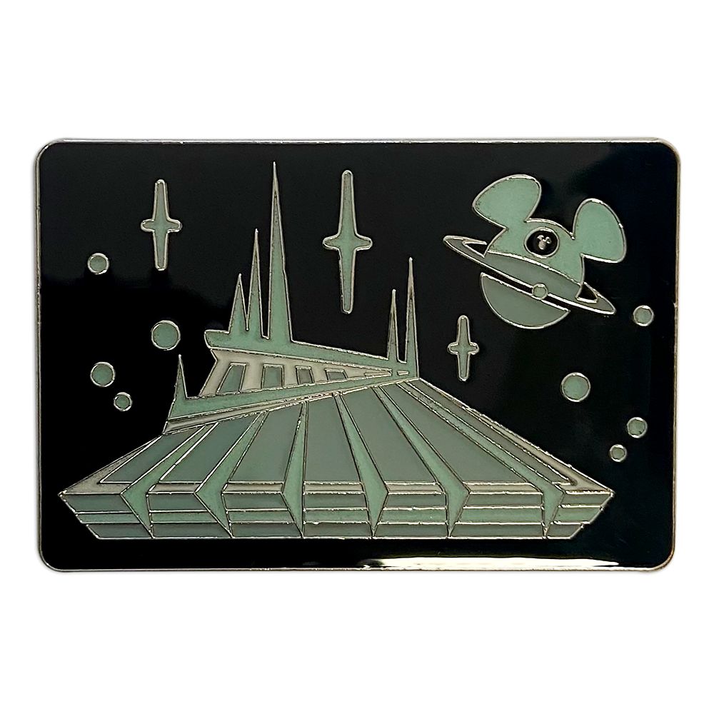 Space Mountain Pin in Ornament Box