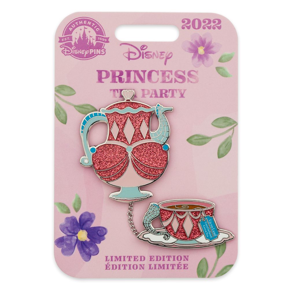 Ariel Disney Princess Tea Party Pin Set 2022 – The Little Mermaid – Limited Edition