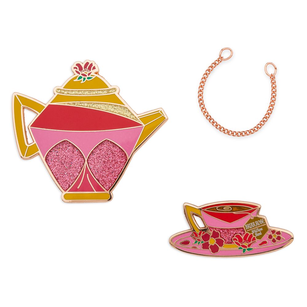 Aurora Disney Princess Tea Party Pin Set 2022 – Sleeping Beauty – Limited Edition