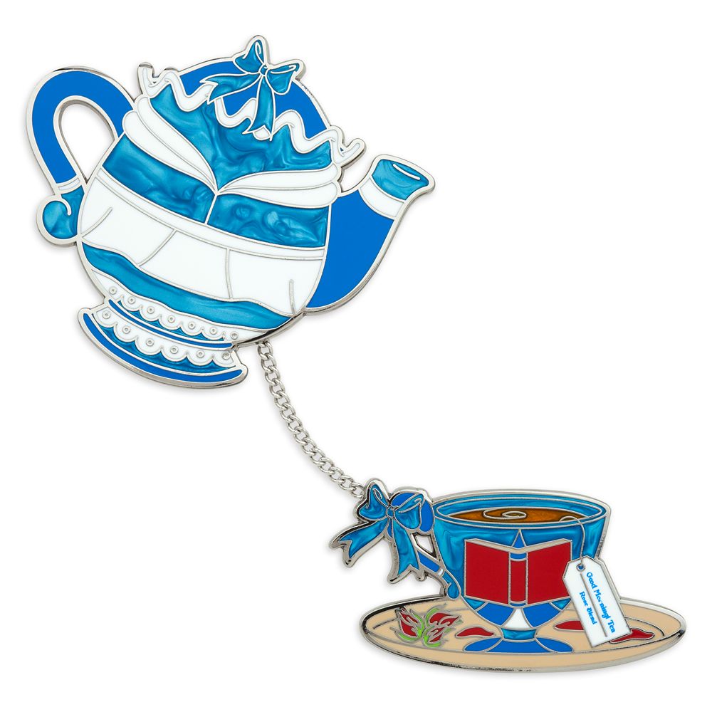 Belle Disney Princess Tea Party Pin Set 2022 – Beauty and the Beast – Limited Edition is now available for purchase
