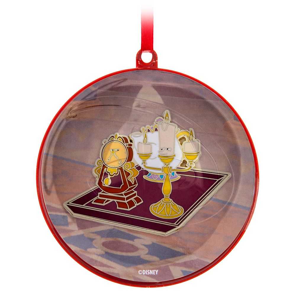 Lumiere and Cogsworth Pin Ornament  Beauty and the Beast Limited Release Official shopDisney