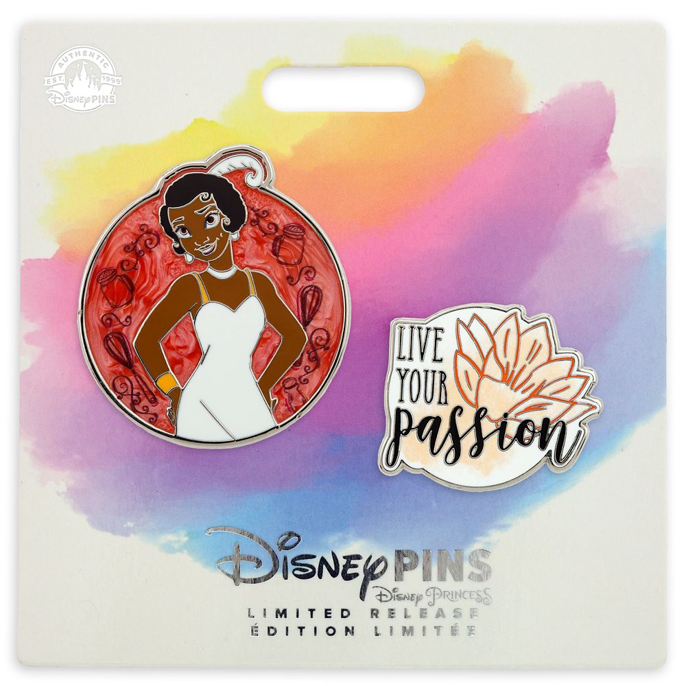 Tiana Pin Set – The Princess and the Frog – 2-Pc. – Limited Release
