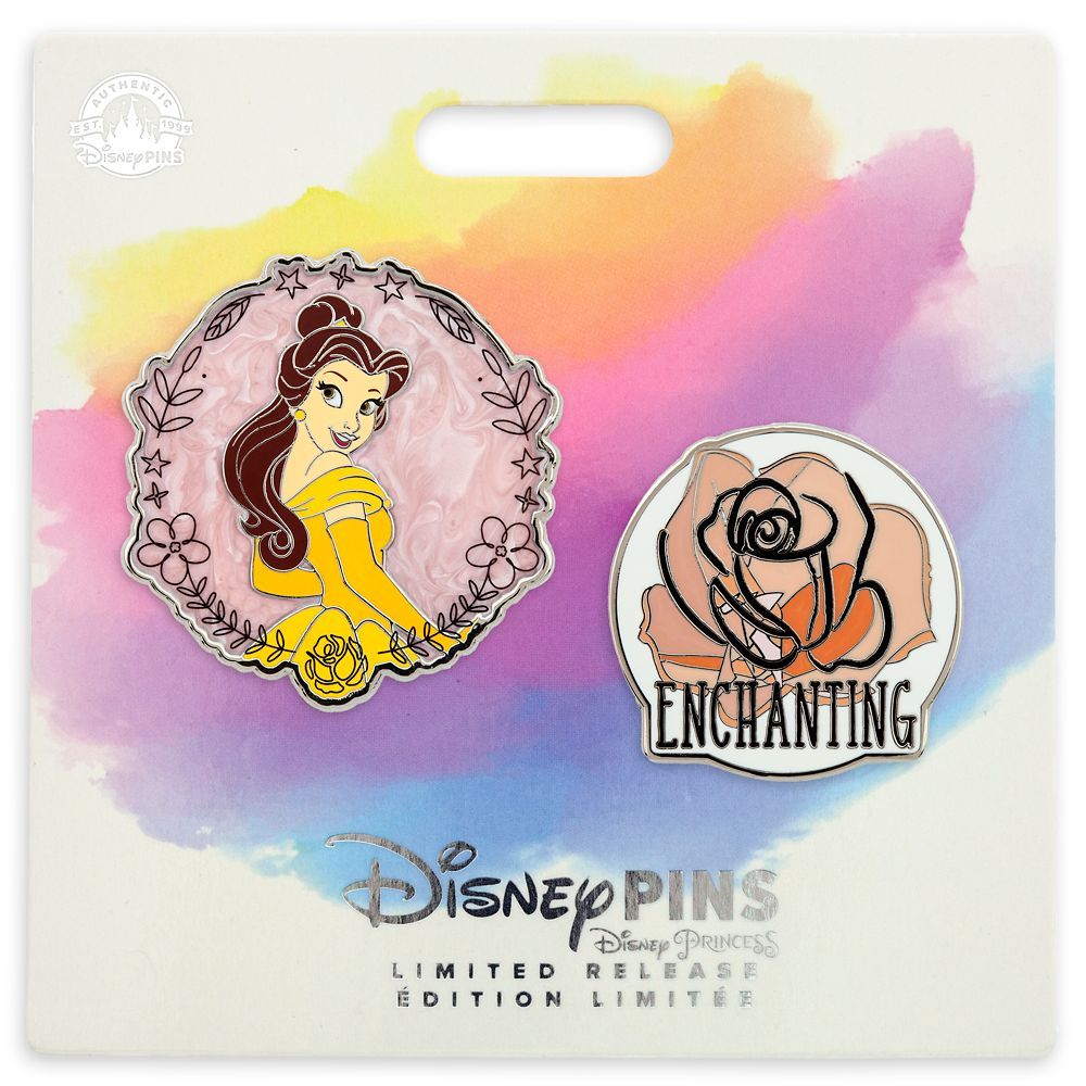 Belle Pin Set – Beauty and the Beast – 2-Pc. – Limited Release