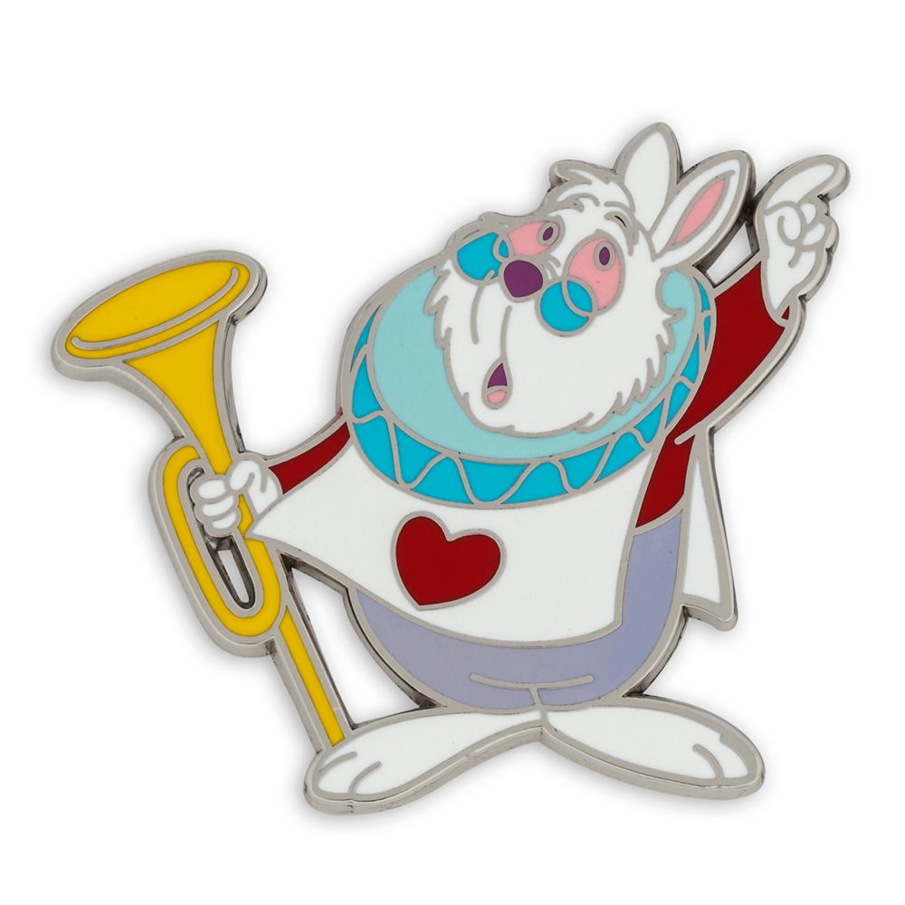 White Rabbit Pin Ornament – Alice in Wonderland – Limited Release