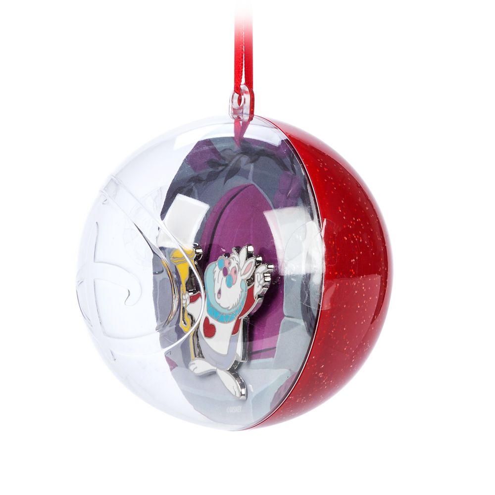 White Rabbit Pin Ornament – Alice in Wonderland – Limited Release