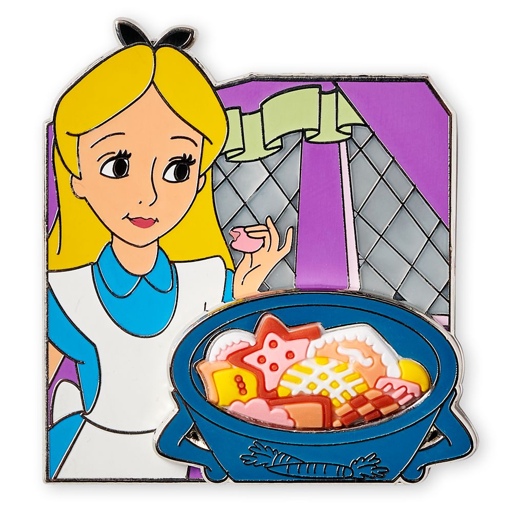 Alice in Wonderland Pin – Food-D’s – Limited Edition can now be purchased online