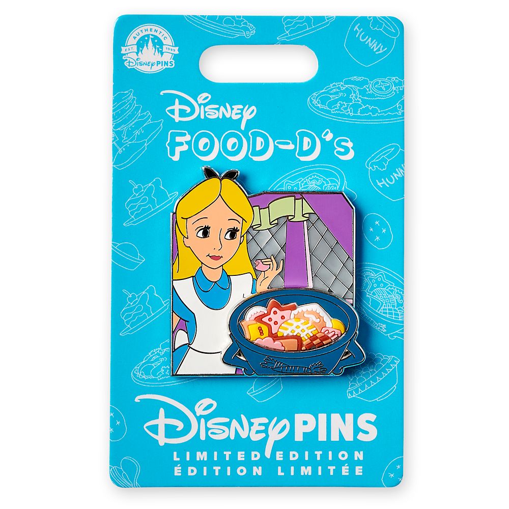 Alice in Wonderland Pin – Food-D's – Limited Edition