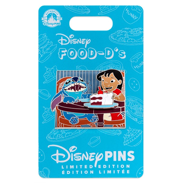 Lilo & Stitch Pin – Food-D's – Limited Edition | shopDisney