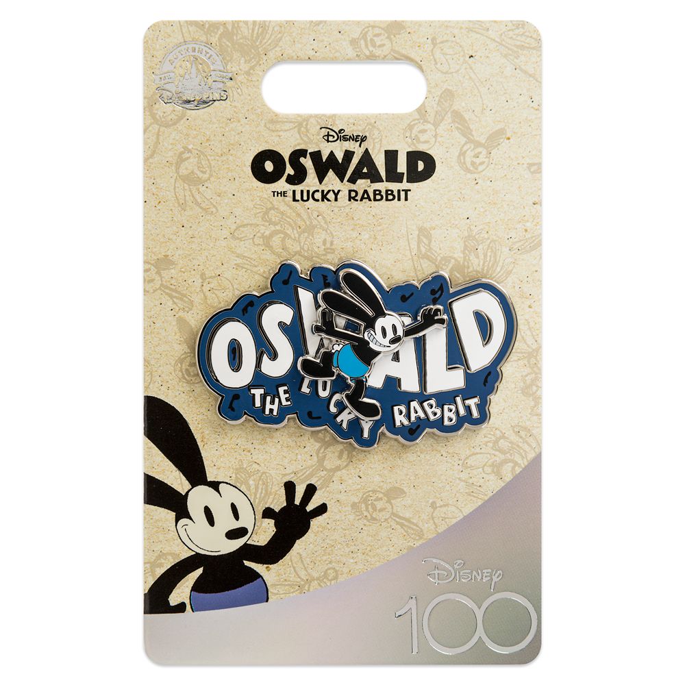 Oswald the Lucky Rabbit Logo Pin – Disney100