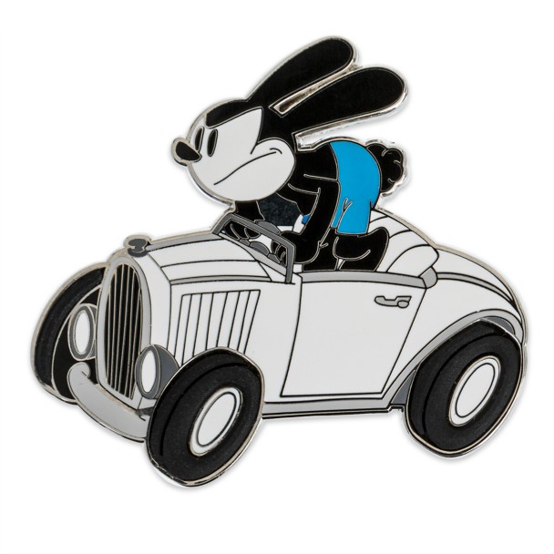 Oswald the Lucky Rabbit in Car Pin – Disney100