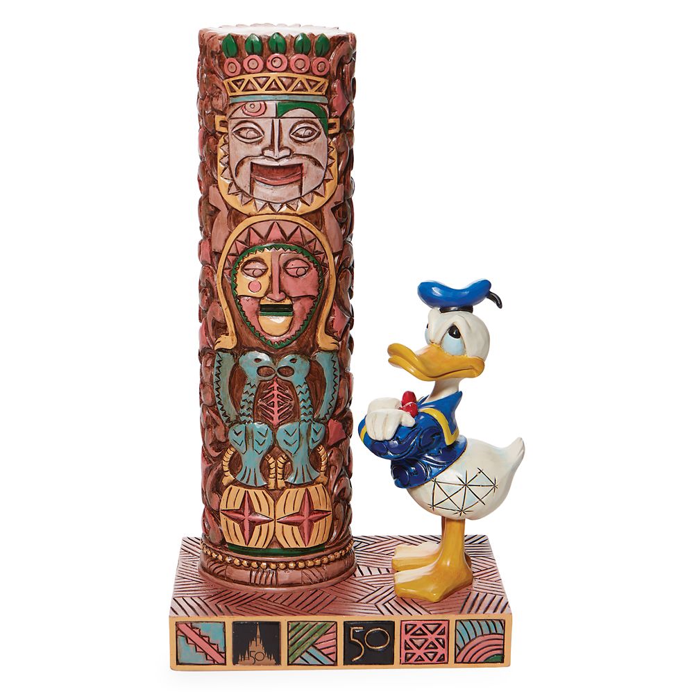 Donald Duck Enchanted Tiki Room Figure by Jim Shore – Walt Disney World 50th Anniversary is now out